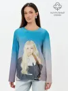 Лонгслив женский. Хлопок / JENNIE BLACKPINK