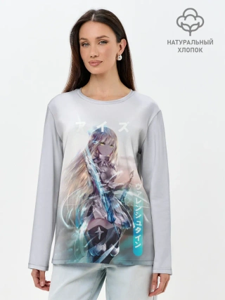 Лонгслив женский. Хлопок / Ais Wallenstein art
