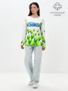 Лонгслив женский. Хлопок / THE SIMS 4