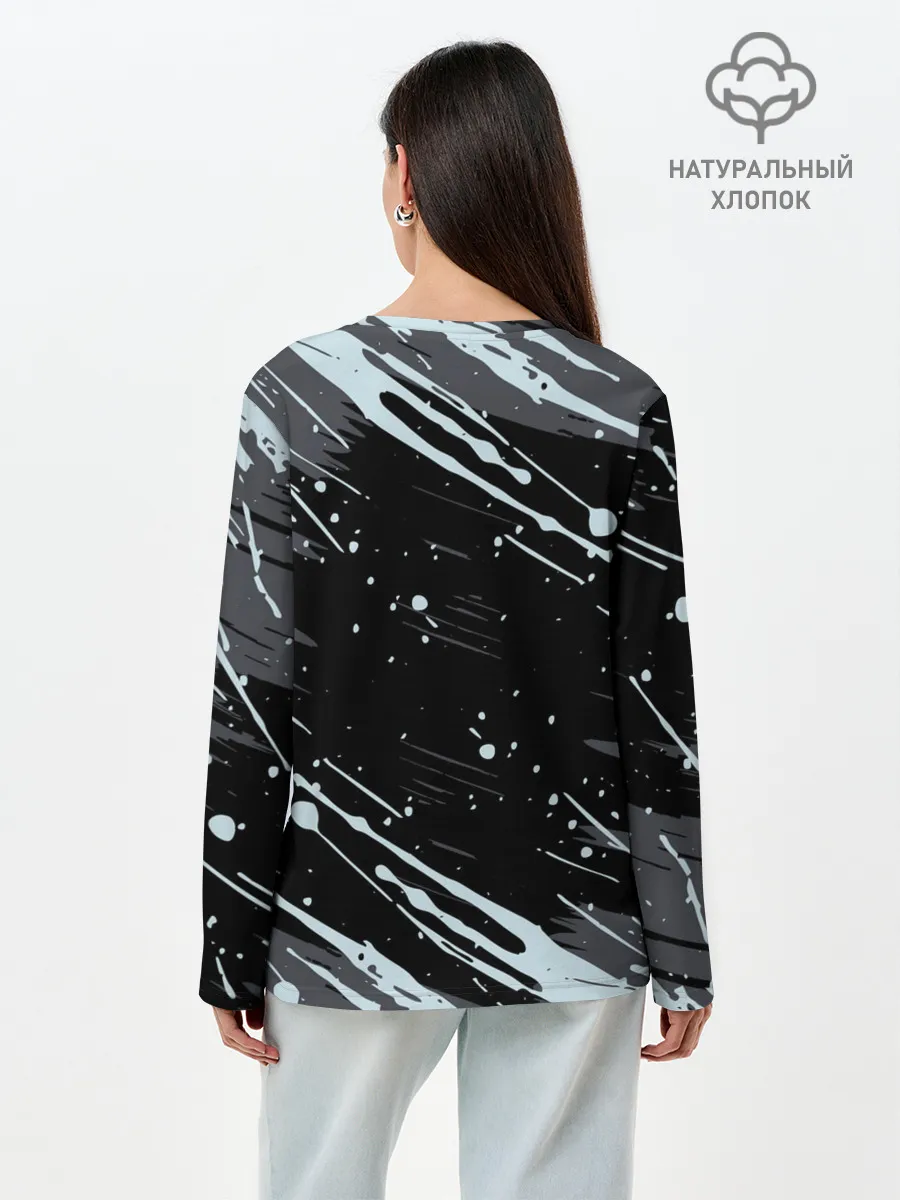 Лонгслив женский. Хлопок / Battle Royale - PUBG.