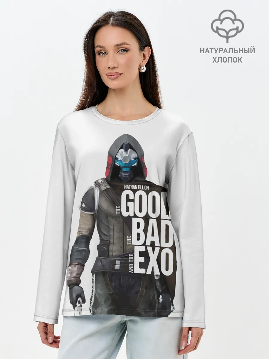Лонгслив женский. Хлопок / Destiny 2