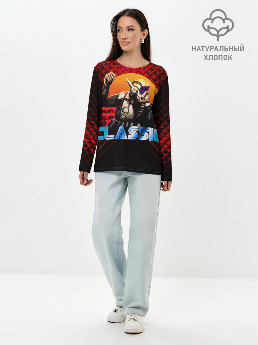 Лонгслив женский. Хлопок / Dune 2