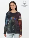Лонгслив женский. Хлопок / Cyberpunk 2077