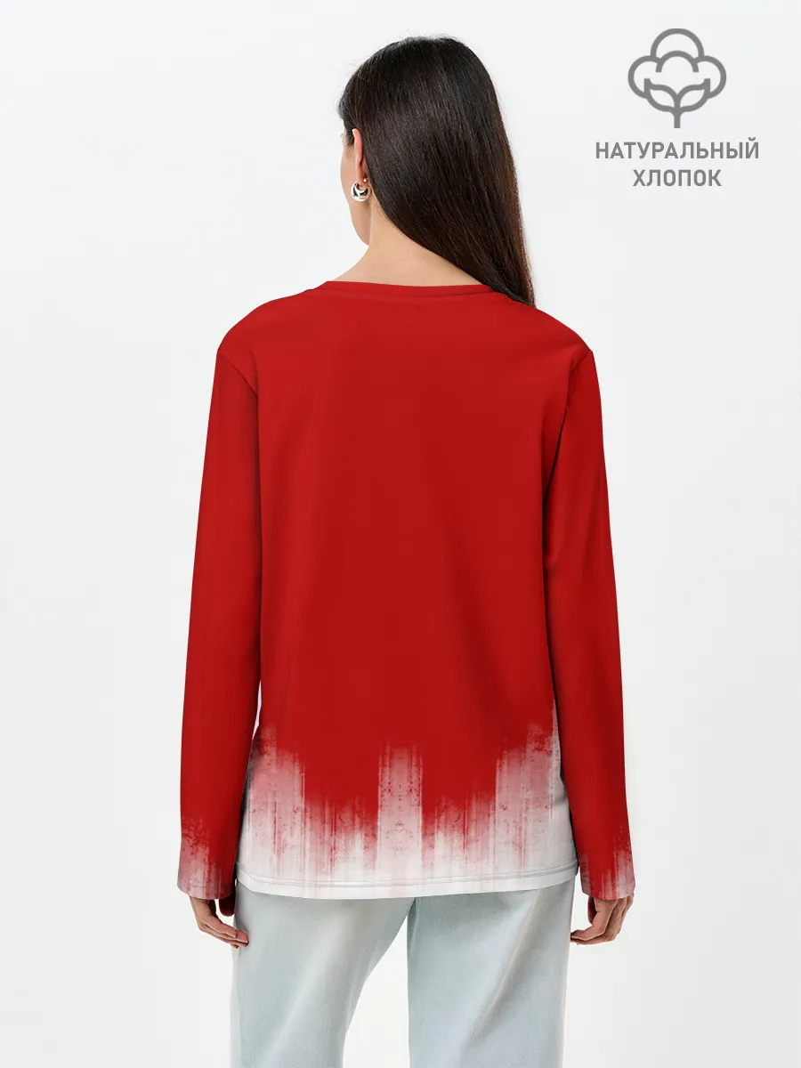 Лонгслив женский. Хлопок / Ken King