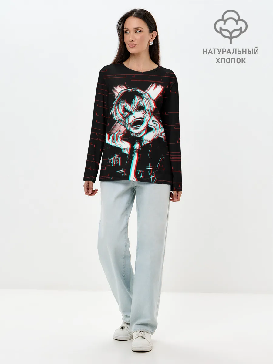 Лонгслив женский. Хлопок / The madness of Ken