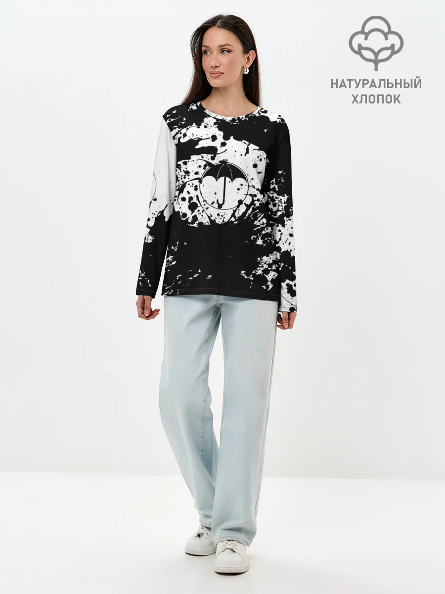 Лонгслив женский. Хлопок / Академия Амбрелла