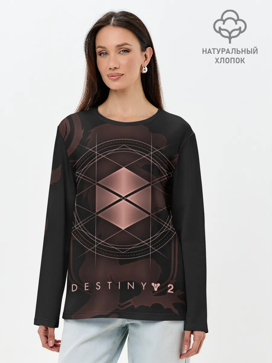 Лонгслив женский. Хлопок / DESTINY, TITAN