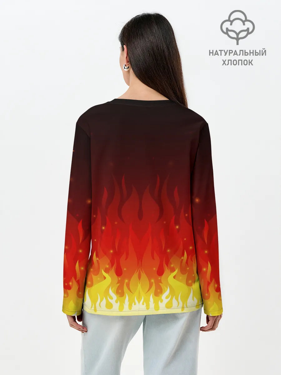 Лонгслив женский. Хлопок / HADES ZAGREUS