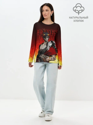 Лонгслив женский. Хлопок / HADES ZAGREUS