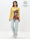 Лонгслив женский. Хлопок / Megumin ноу ноу