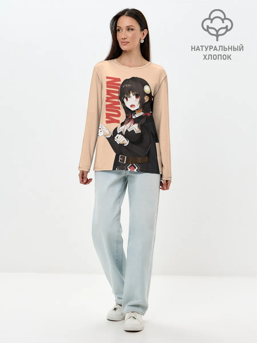 Лонгслив женский. Хлопок / YunYun