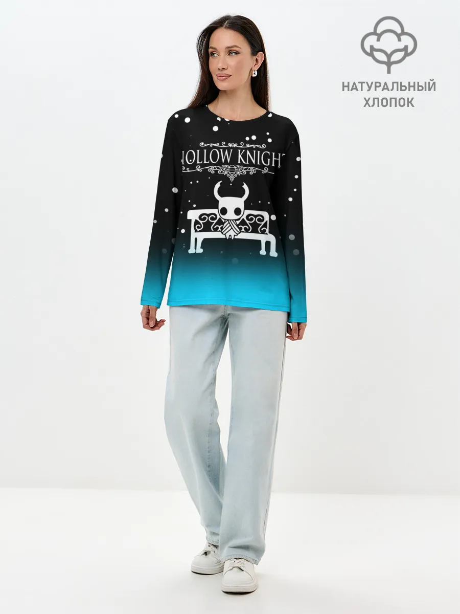 Лонгслив женский. Хлопок / HOLLOW KNIGHT