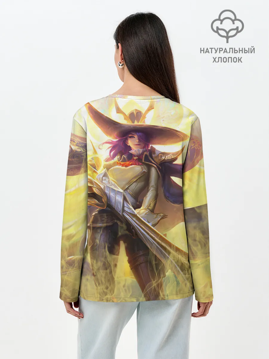 Лонгслив женский. Хлопок / Mobile legends