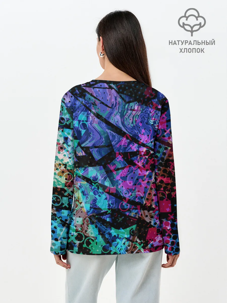 Лонгслив женский. Хлопок / Fortnite