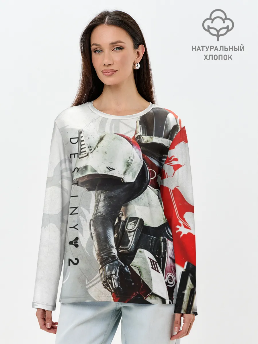 Лонгслив женский. Хлопок / DESTINY, TITAN