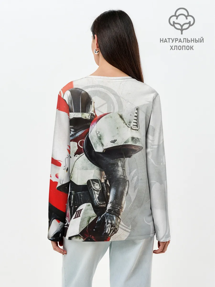 Лонгслив женский. Хлопок / DESTINY, TITAN