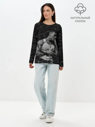 Лонгслив женский. Хлопок / NILETTO