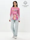 Лонгслив женский. Хлопок / BLACKPINK Ice Cream