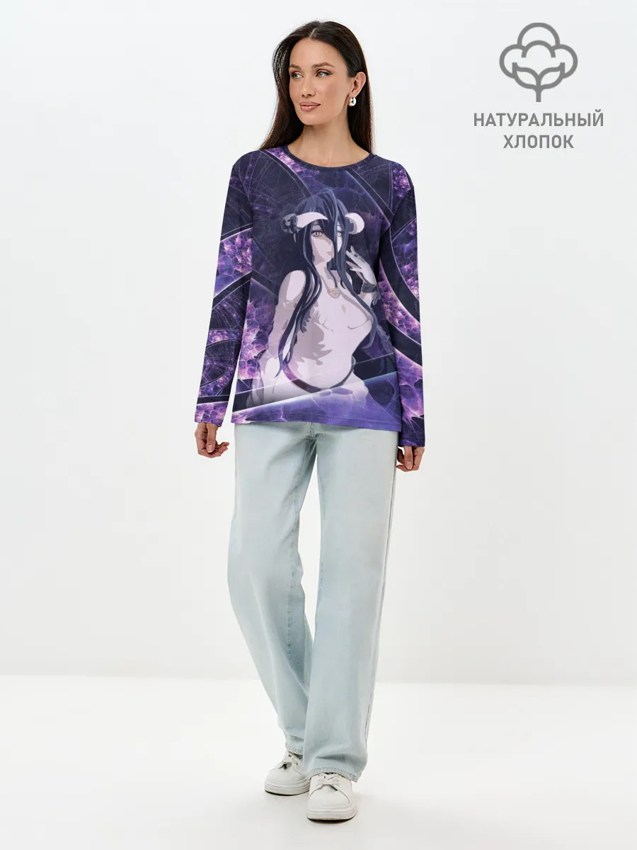 Лонгслив женский. Хлопок / АЛЬБЕДО в Назарике