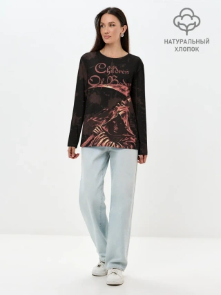 Лонгслив женский. Хлопок / Children of Bodom | Reaper