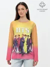 Лонгслив женский. Хлопок / BTS