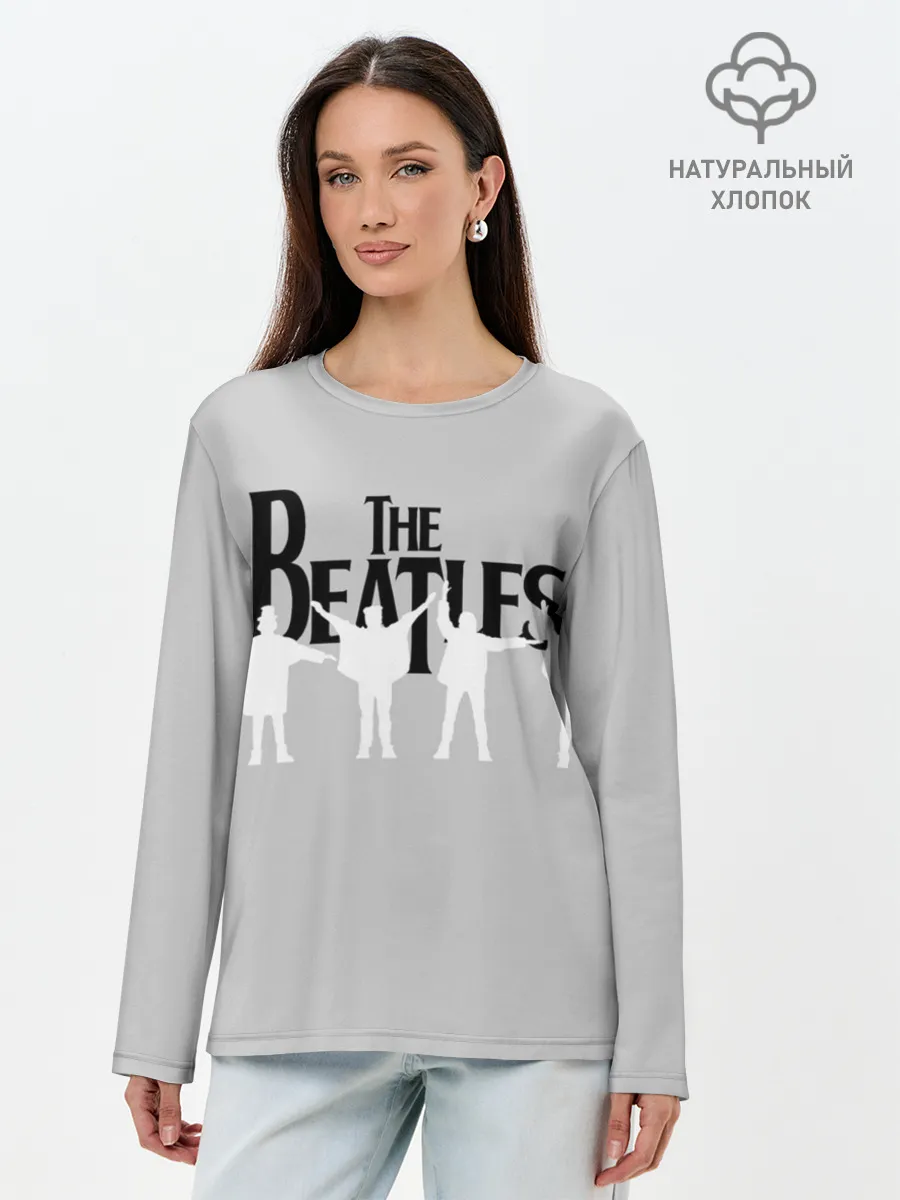 Лонгслив женский. Хлопок / The Beatles