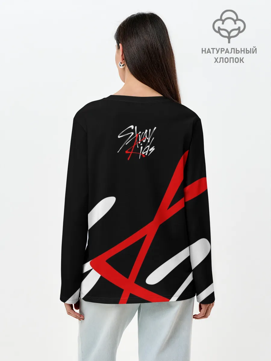 Лонгслив женский. Хлопок / STRAY KIDS