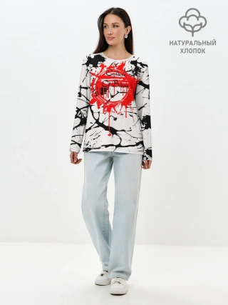 Лонгслив женский. Хлопок / Children of Bodom