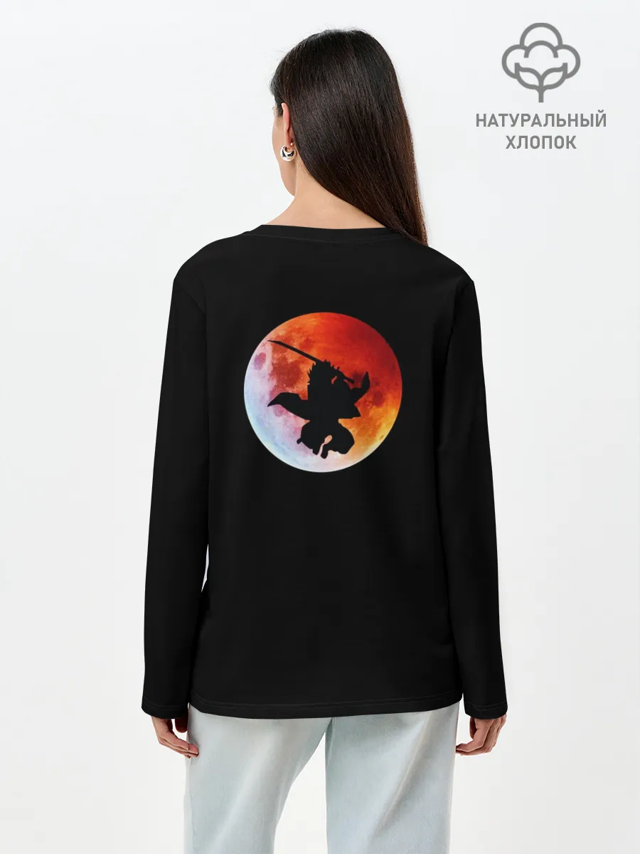 Лонгслив женский. Хлопок / Танджиро