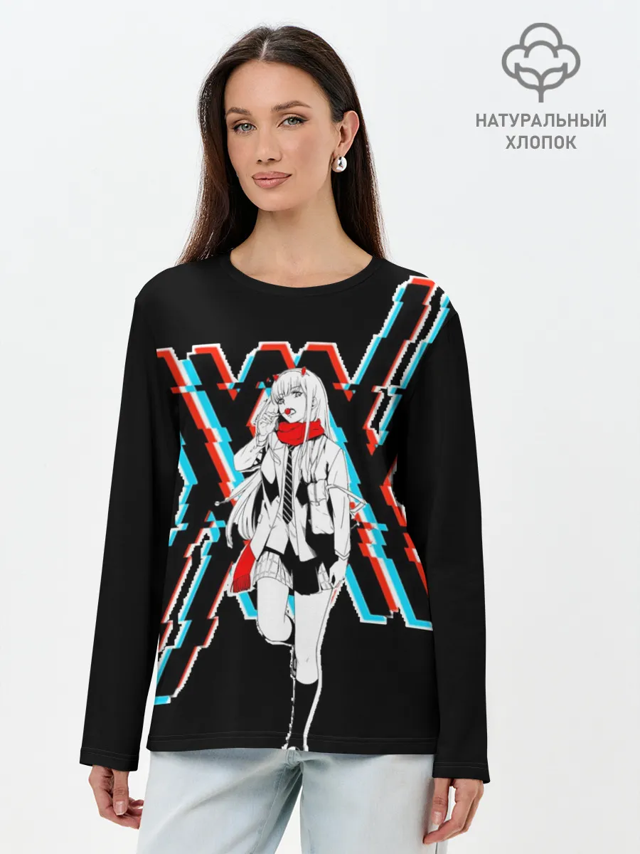 Лонгслив женский. Хлопок / Любимый во Франксе: XX
