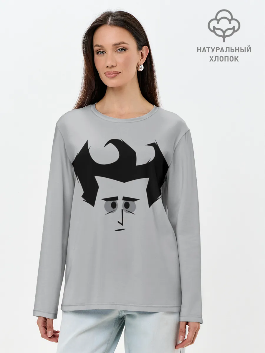 Лонгслив женский. Хлопок / Dont Starve