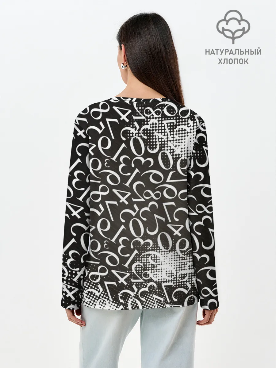 Лонгслив женский. Хлопок / Обещанный Неверленд