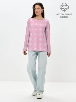 Лонгслив женский. Хлопок / Любовь