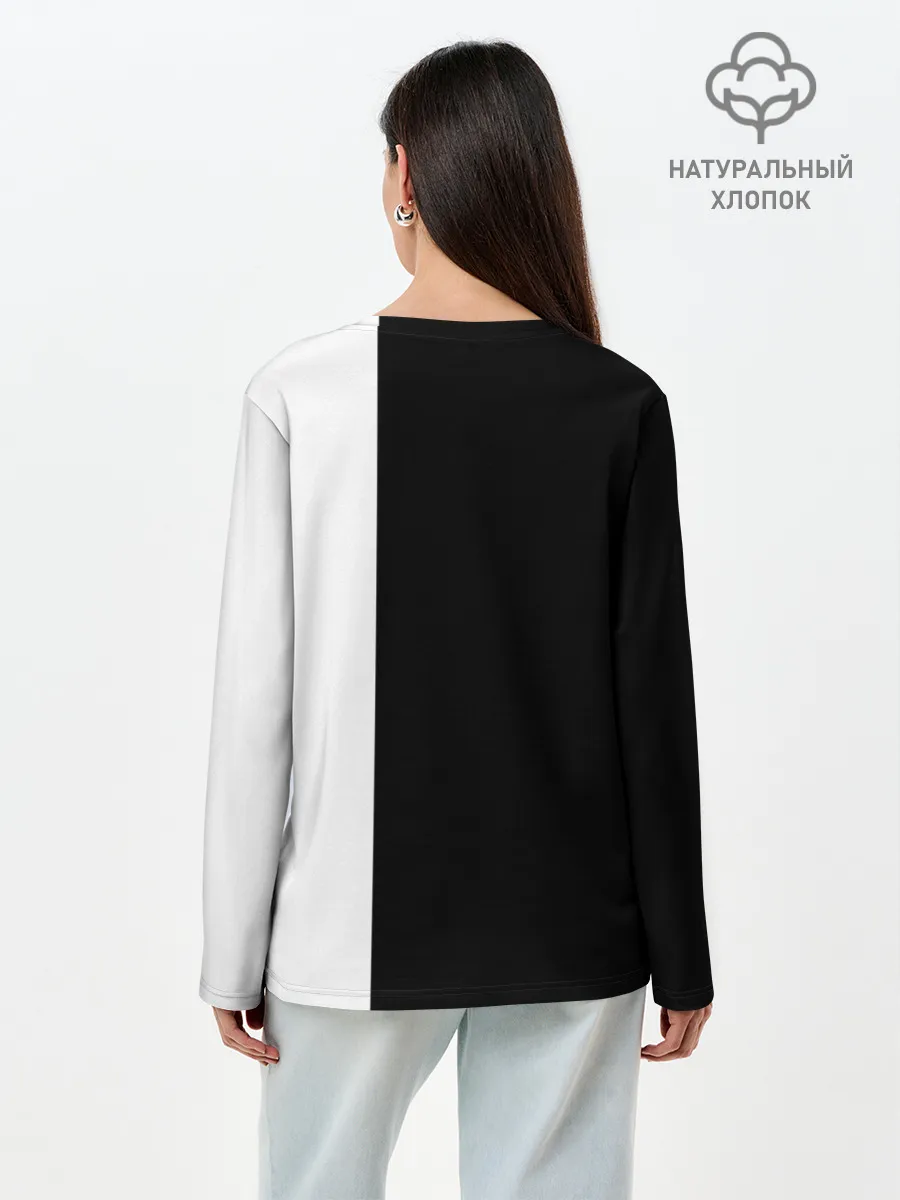 Лонгслив женский. Хлопок / Monokuma