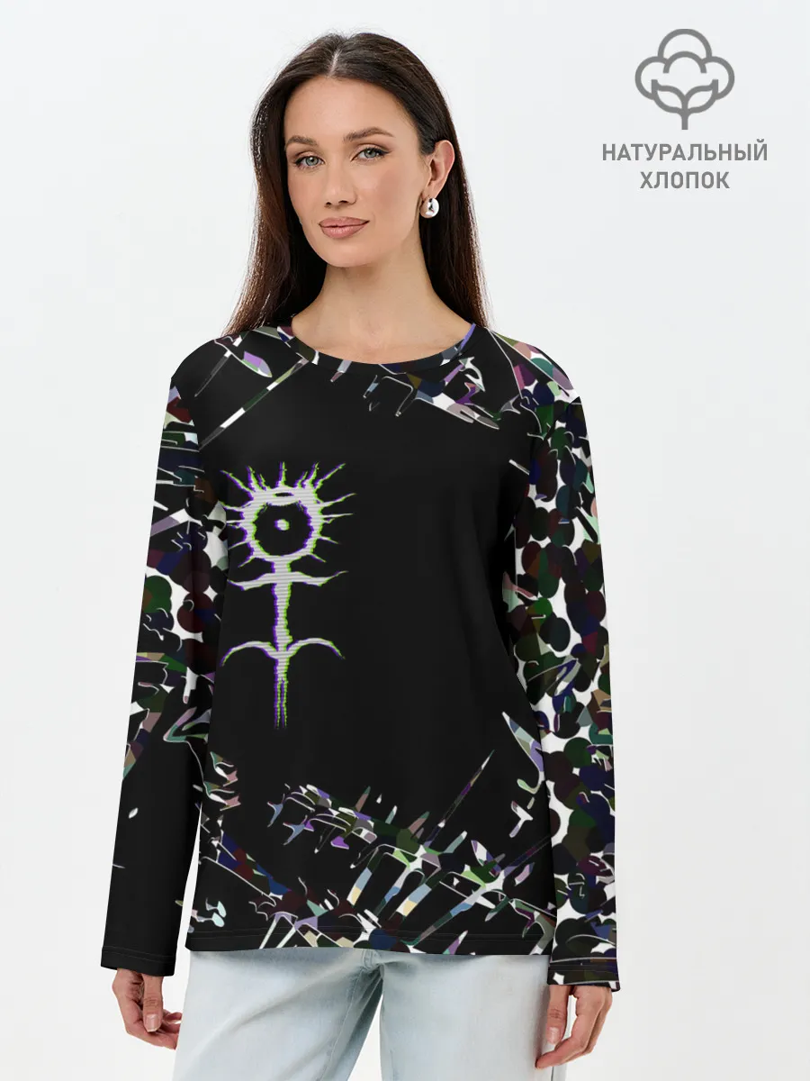 Лонгслив женский. Хлопок / GHOSTEMANE