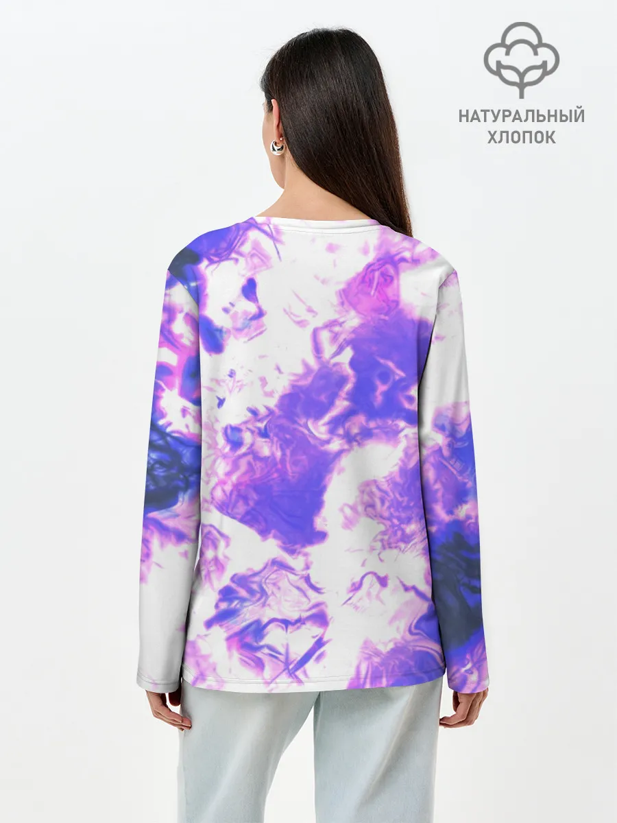 Лонгслив женский. Хлопок / OG Buda на блоке