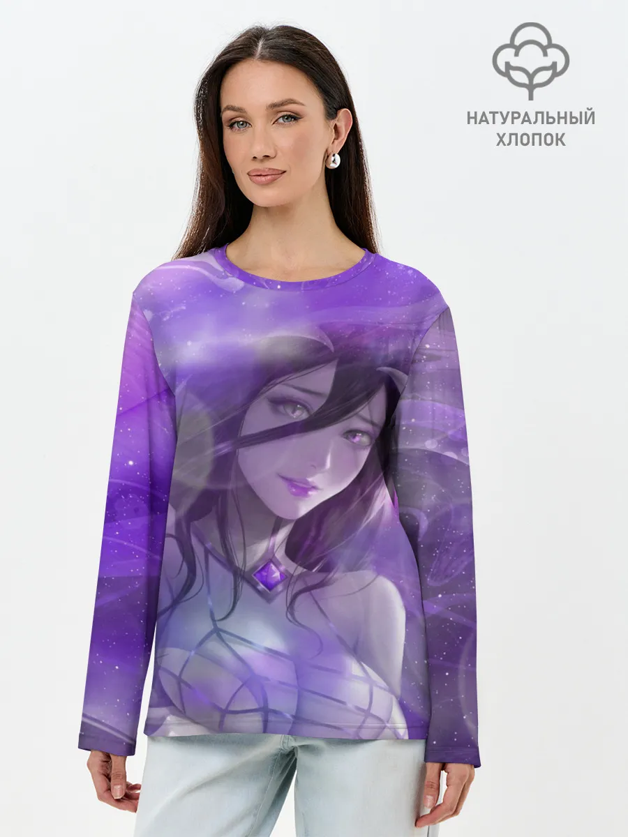 Лонгслив женский. Хлопок / ALBEDO MAGIC