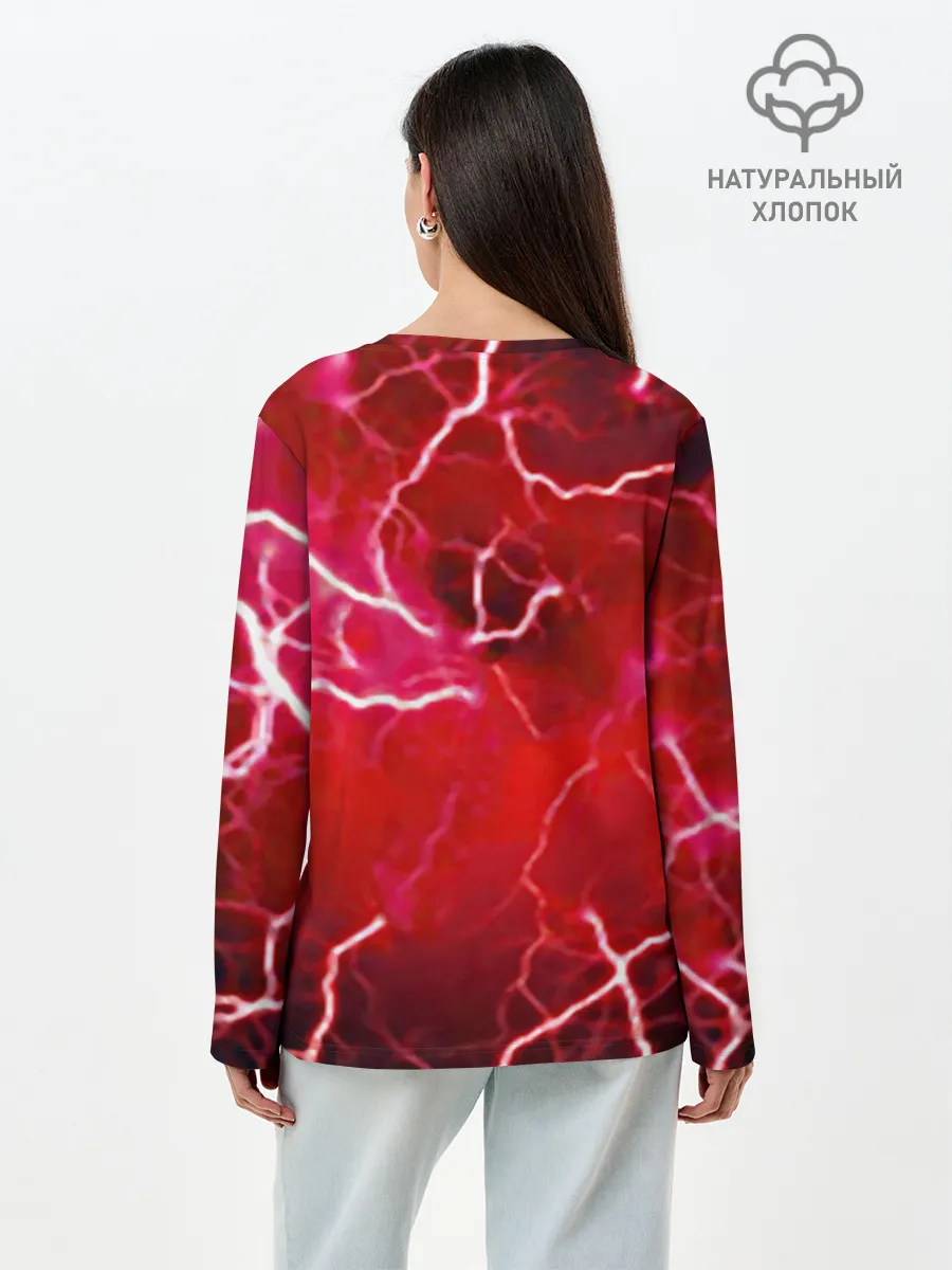 Лонгслив женский. Хлопок / Орёл