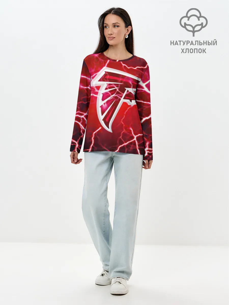 Лонгслив женский. Хлопок / Орёл