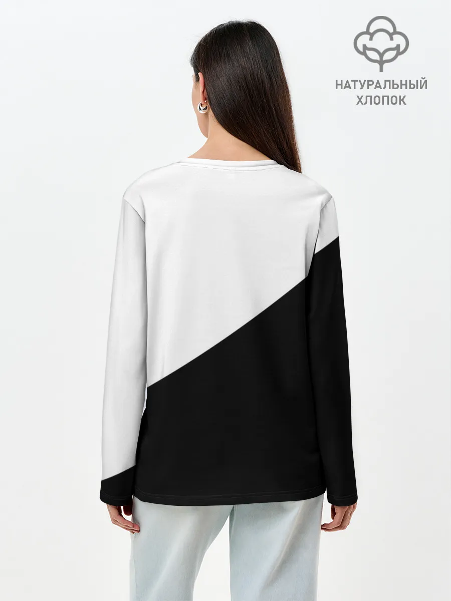 Лонгслив женский. Хлопок / DOTA2