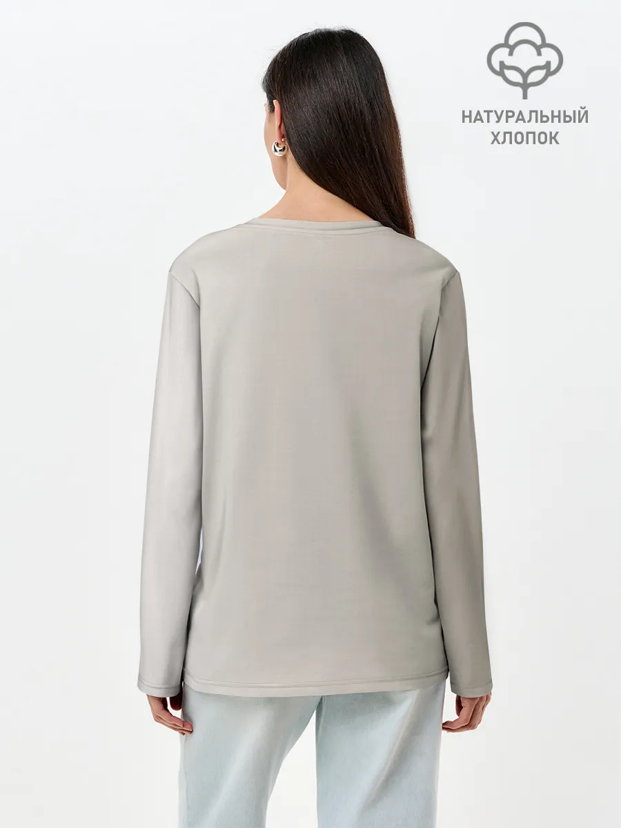 Лонгслив женский. Хлопок / Доктор Стоун