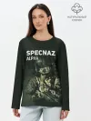 Лонгслив женский. Хлопок / Cпецназ Альфа