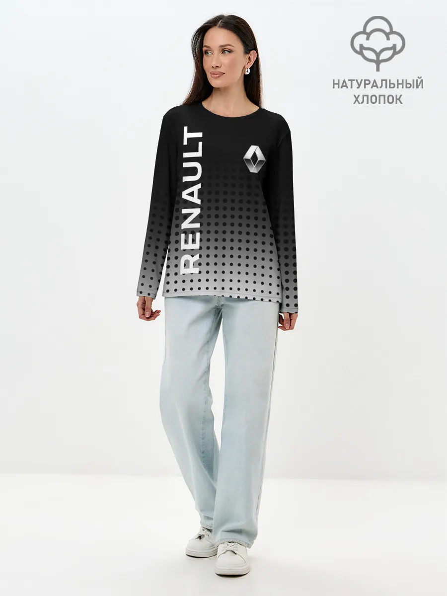 Лонгслив женский. Хлопок / Renault