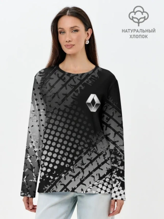Лонгслив женский. Хлопок / Renault