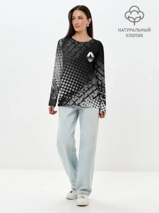 Лонгслив женский. Хлопок / Renault