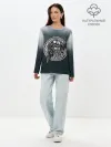 Лонгслив женский. Хлопок / руны