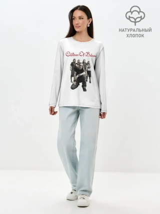 Лонгслив женский. Хлопок / Children of Bodom