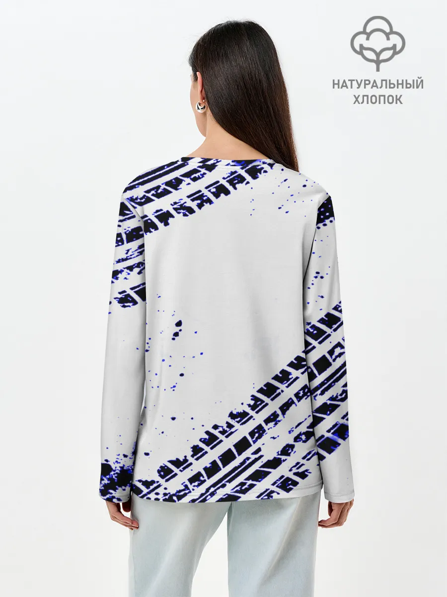 Лонгслив женский. Хлопок / SUBARU.