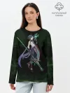 Лонгслив женский. Хлопок / Genshin Impact - Xiao