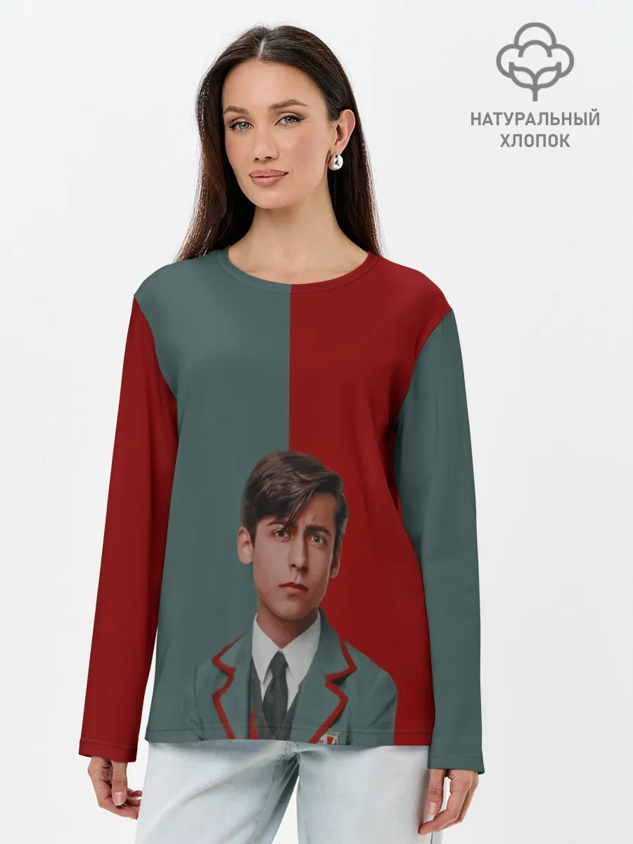 Лонгслив женский. Хлопок / Академия Амбрелла